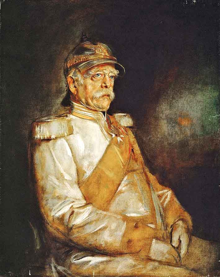 Bismarck, the conservative who built the welfare state to save the monarchy.