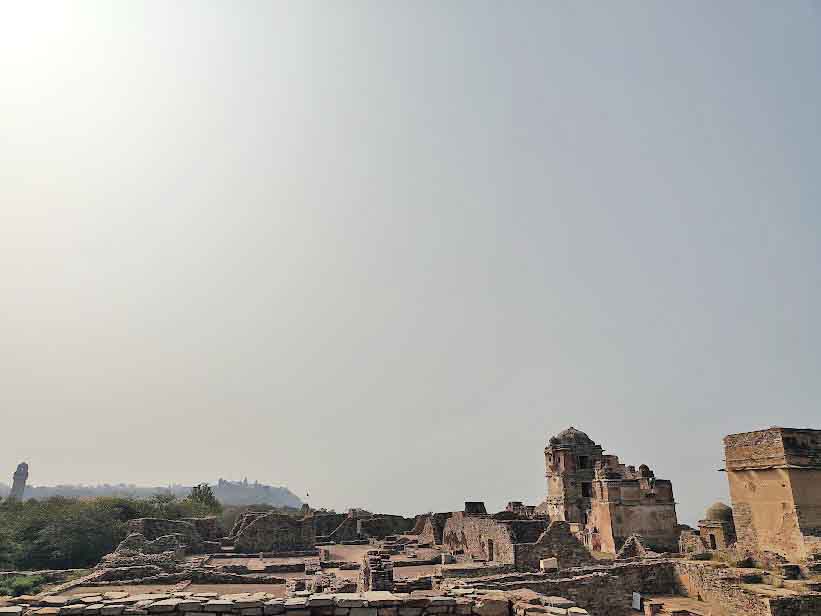 chitor ruins - pic Shoumojit Banerjee