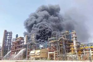 Fire at key refinery raises sabotage fears