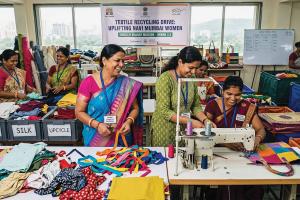 Textile recycling drive uplifts Navi Mumbai women