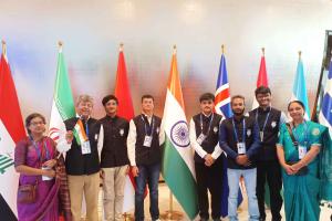Indian students strike gold