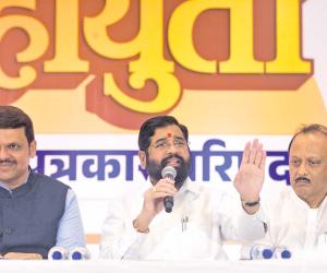 Shinde says he made the common man a superman