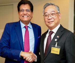 India discusses trade in shipping sector with Singapore, Piyush Goyal meets Dy PM Gan Kim Yong