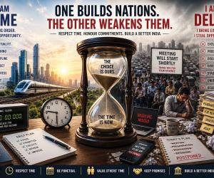 India Cannot Run on ‘Indian Time’