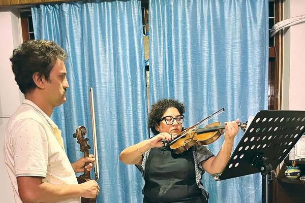 Professionals pursue musical dreams with gusto