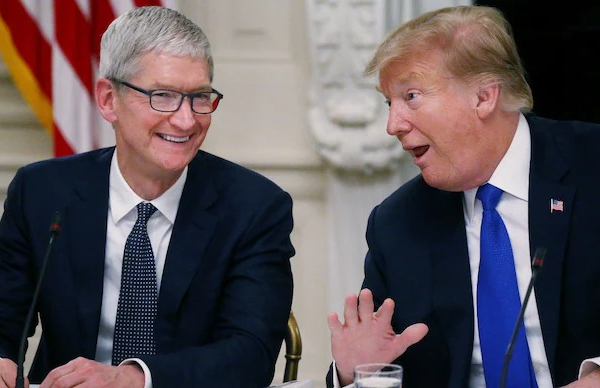 Donald Trump says he asked Apple CEO to limit expansion in India